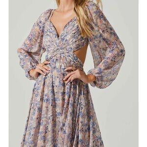 ASTR The Label Spring Floral Maxi Dress